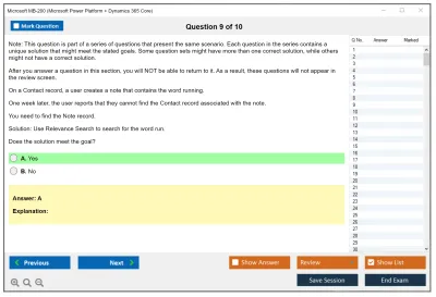 Microsoft MB-200 Microsoft Power Platform + Dynamics 365 Core Practice test exam simulator test engine exam Prep practice test questions answers Image 9