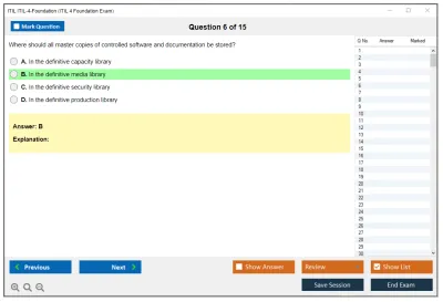 ITIL ITIL-4-Foundation ITIL 4 Foundation Exam Practice test exam simulator test engine exam Prep practice test questions answers Image 6