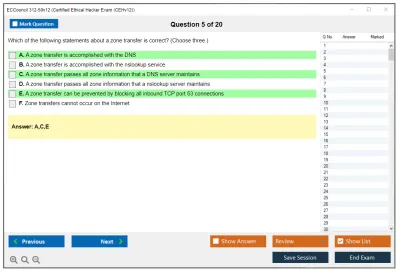ECCouncil 312-50v12 Certified Ethical Hacker Exam (CEHv12) Practice test exam simulator test engine exam Prep practice test questions answers Image 5