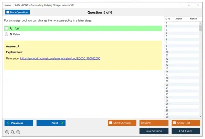 Huawei H13-624 HCIP-Storage V5.0 Practice test exam simulator test engine exam Prep practice test questions answers Image 5