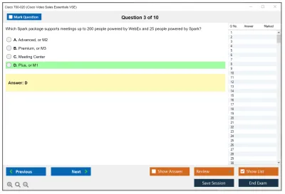Cisco 700-020 Cisco Video Sales Essentials VSE Practice test exam simulator test engine exam Prep practice test questions answers Image 3
