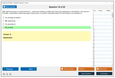 CompTIA SY0-601 CompTIA Security+ Exam 2023 Practice test exam simulator test engine exam Prep practice test questions answers Image 18