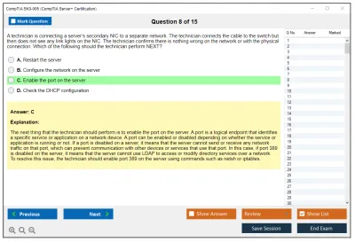 CompTIA SK0-005 CompTIA Server+ Certification Exam Practice test exam simulator test engine exam Prep practice test questions answers Image 8