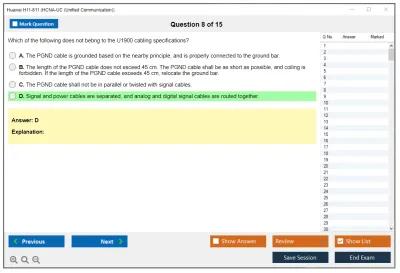 Huawei H11-811 HCNA-UC (Unified Communication) Practice test exam simulator test engine exam Prep practice test questions answers Image 8