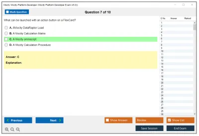 Vlocity Vlocity-Platform-Developer Vlocity Platform Developer Exam (v5.0) Practice test exam simulator test engine exam Prep practice test questions answers Image 7
