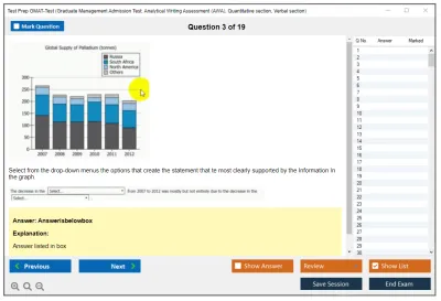 Test Prep GMAT-Test Graduate Management Admission Test (2022) Practice test exam simulator test engine exam Prep practice test questions answers Image 3