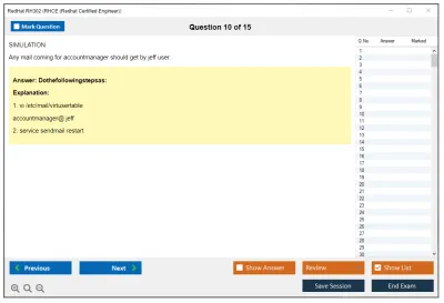 RedHat RH302 RHCE (Redhat Certified Engineer) Practice test exam simulator test engine exam Prep practice test questions answers Image 10