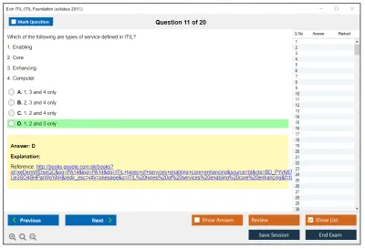 Exin ITIL ITIL Foundation (V4) Practice test exam simulator test engine exam Prep practice test questions answers Image 11