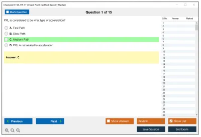 Checkpoint 156-115.77 Check Point Certified Security Master Practice test exam simulator test engine exam Prep practice test questions answers Image 1