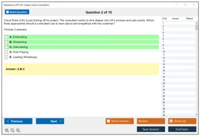Salesforce CRT-251 Salesforce Certified Sales Cloud Consultant Practice test exam simulator test engine exam Prep practice test questions answers Image 2