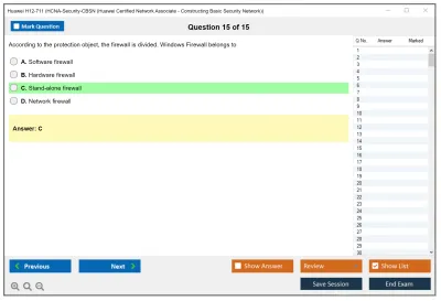 Huawei H12-711 HCNA-Security-CBSN (Huawei Certified Network Associate - Constructing Basic Security Network) Practice test exam simulator test engine exam Prep practice test questions answers Image 15