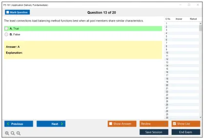 F5 101 Application Delivery Fundamentals Practice test exam simulator test engine exam Prep practice test questions answers Image 13