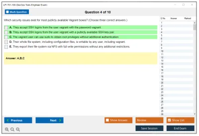 LPI 701-100 DevOps Tools Engineer Practice test exam simulator test engine exam Prep practice test questions answers Image 4