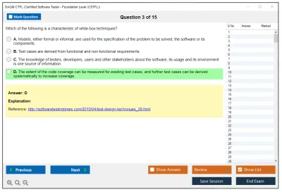 GAQM CTFL Certified Software Tester - Foundation Level (CSTFL) Practice test exam simulator test engine exam Prep practice test questions answers Image 3