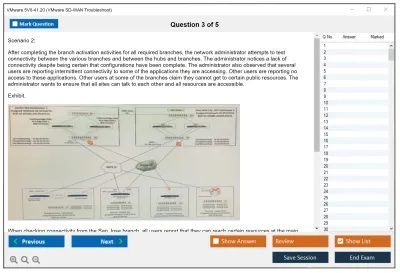 VMware 5V0-41.20 VMware SD-WAN Troubleshoot Practice test exam simulator test engine exam Prep practice test questions answers Image 3
