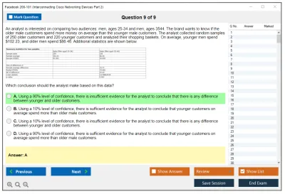 Facebook 200-101 Interconnecting Cisco Networking Devices Part 2 Practice test exam simulator test engine exam Prep practice test questions answers Image 9