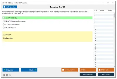 Infor IOS-158 Infor Certified OS Associate Practice test exam simulator test engine exam Prep practice test questions answers Image 3
