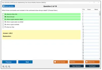 Cisco 300-209 CCNP Security Implementing Cisco Secure Mobility Solutions (SIMOS) Practice test exam simulator test engine exam Prep practice test questions answers Image 2