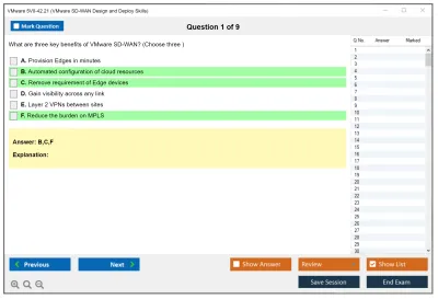 VMware 5V0-42.21 VMware SD-WAN Design and Deploy Skills Practice test exam simulator test engine exam Prep practice test questions answers Image 1