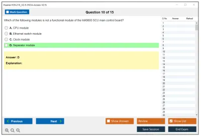Huawei H35-210_V2.5 HCIA-Access V2.5 Exam Practice test exam simulator test engine exam Prep practice test questions answers Image 10