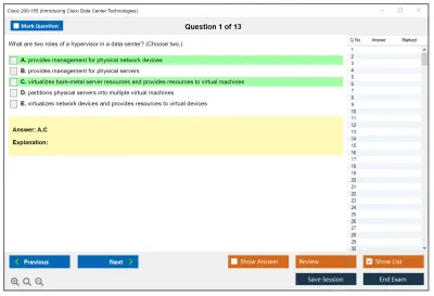 Cisco 200-155 Introducing Cisco Data Center Technologies Practice test exam simulator test engine exam Prep practice test questions answers Image 1