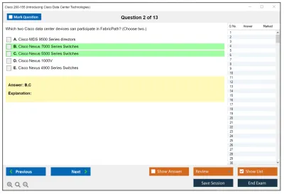 Cisco 200-155 Introducing Cisco Data Center Technologies Practice test exam simulator test engine exam Prep practice test questions answers Image 2