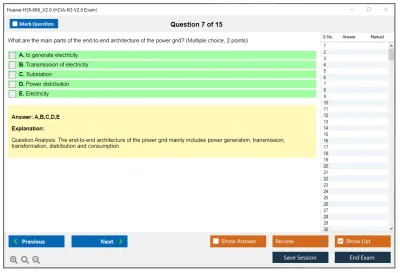 Huawei H35-660_V2.0 HCIA-5G V2.0 Exam Practice test exam simulator test engine exam Prep practice test questions answers Image 7