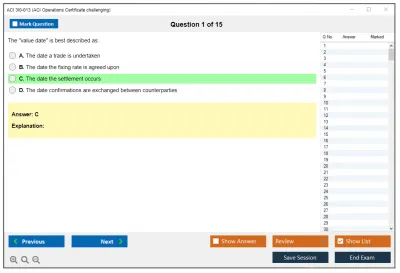 ACI 3I0-013 ACI Operations Certificate challenging Practice test exam simulator test engine exam Prep practice test questions answers Image 1