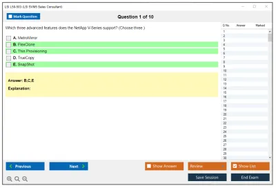 LSI L50-503 LSI SVM5 Sales Consultant Practice test exam simulator test engine exam Prep practice test questions answers Image 1