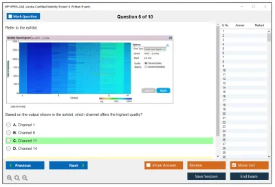 HP HPE6-A48 Aruba Certified Mobility Expert 8 Written Exam Practice test exam simulator test engine exam Prep practice test questions answers Image 6