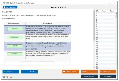 HRCI SPHR Senior Professional in Human Resources Practice test exam simulator test engine exam Prep practice test questions answers Image 1