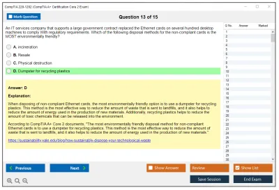 CompTIA 220-1102 CompTIA A+ Certification Core 2 Exam Practice test exam simulator test engine exam Prep practice test questions answers Image 13