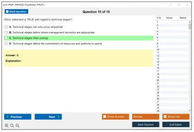 Exin PR2P PRINCE2 Practitioner (PR2P) Practice test exam simulator test engine exam Prep practice test questions answers Image 10