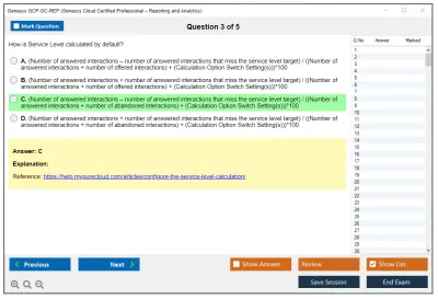 Genesys GCP-GC-REP Genesys Cloud Certified Professional - Reporting and Analytics Practice test exam simulator test engine exam Prep practice test questions answers Image 3