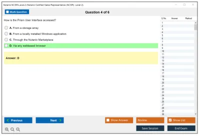 Nutanix NCSR-Level-2 Nutanix Certified Sales Representative (NCSR): Level2 Practice test exam simulator test engine exam Prep practice test questions answers Image 4