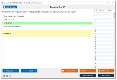 Checkpoint 156-215.77 Check Point Certified Security Administrator Practice test exam simulator test engine exam Prep practice test questions answers Image 2