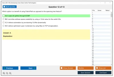 Cisco 200-155 Introducing Cisco Data Center Technologies Practice test exam simulator test engine exam Prep practice test questions answers Image 12