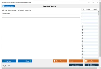 Test Prep PTCE Pharmacy Technician Certification Exam Practice test exam simulator test engine exam Prep practice test questions answers Image 4