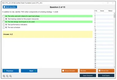 iSQI CTFL_UK ISTQB Certified Tester Foundation Level (CTFL_UK) Practice test exam simulator test engine exam Prep practice test questions answers Image 2