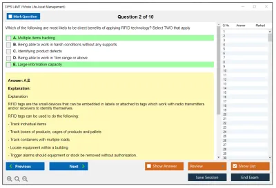 CIPS L4M7 Whole Life Asset Management Practice test exam simulator test engine exam Prep practice test questions answers Image 2