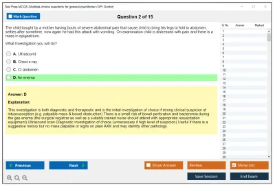 Test Prep MCQS Multiple-choice questions for general practitioner (GP) Doctor Practice test exam simulator test engine exam Prep practice test questions answers Image 2