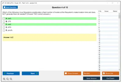 LPI 101-500 LPIC-1 Exam 101, Part 1 of 2, version 5.0 Practice test exam simulator test engine exam Prep practice test questions answers Image 4