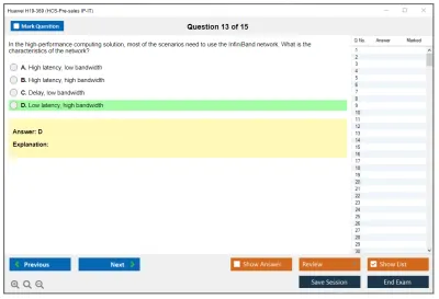 Huawei H19-369 HCS-Pre-sales IP-IT Practice test exam simulator test engine exam Prep practice test questions answers Image 13