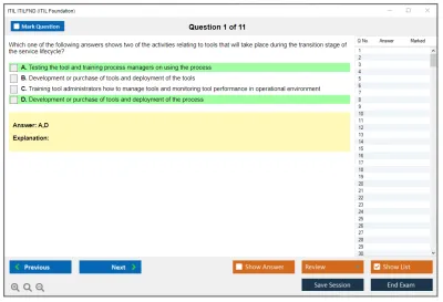 ITIL ITILFND ITIL – Foundation (v4) Practice test exam simulator test engine exam Prep practice test questions answers Image 1