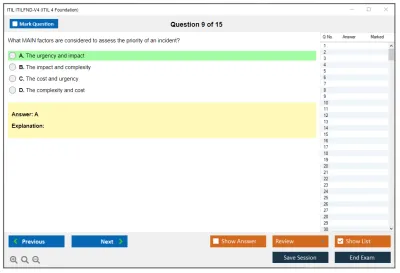 ITIL ITILFND-V4 ITIL 4 Foundation Practice test exam simulator test engine exam Prep practice test questions answers Image 9