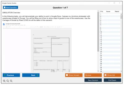 Google Gsuite G Suite Certification Practice test exam simulator test engine exam Prep practice test questions answers Image 1