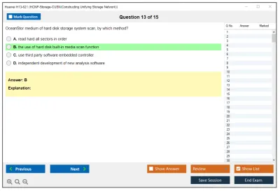 Huawei H13-621 HCNP-Storage-CUSN(Constructing Unifying Storage Network) Practice test exam simulator test engine exam Prep practice test questions answers Image 13