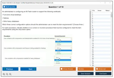 Nutanix NCM-MCI-5.20 Nutanix Certified Master - Multicloud Infrastructure (NCM-MCI) 5.20 Practice test exam simulator test engine exam Prep practice test questions answers Image 1