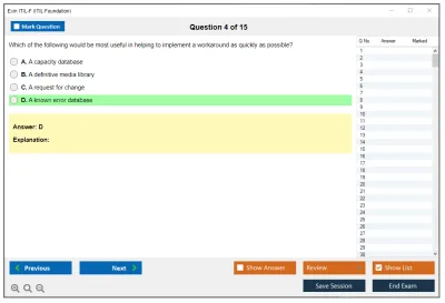 Exin ITIL-F ITIL® Foundation Practice test exam simulator test engine exam Prep practice test questions answers Image 4