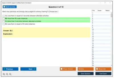 Appian ACD200 Appian Certified Senior Developer Practice test exam simulator test engine exam Prep practice test questions answers Image 4